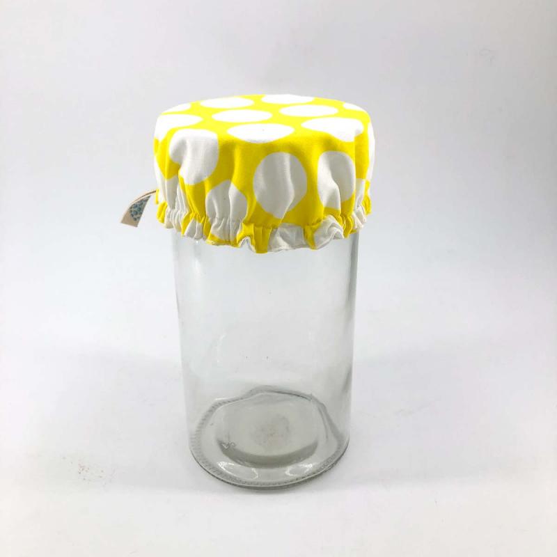 Bowl cover with glass Yellow Point